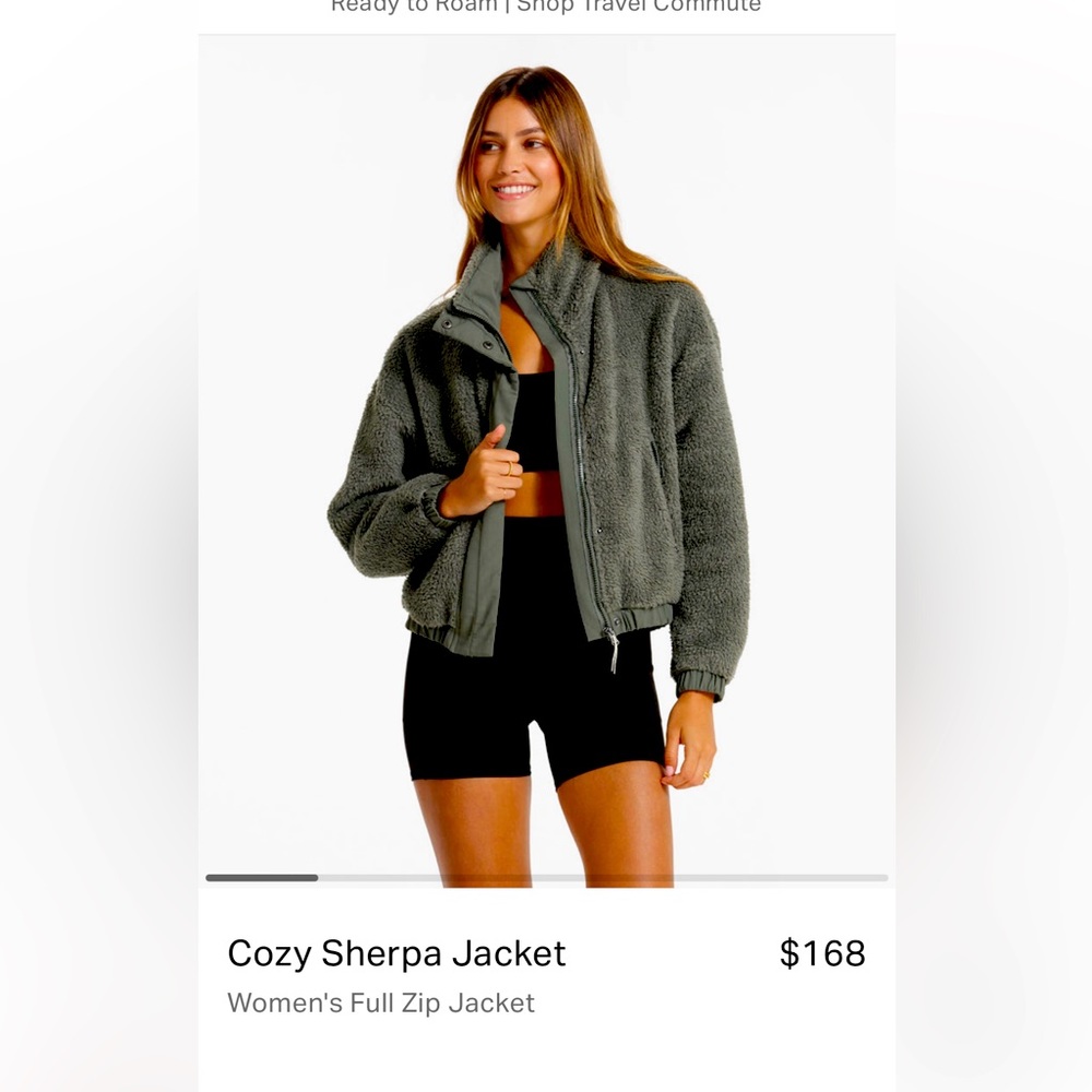 Women’s Vuori cozy Sherpa Jacket